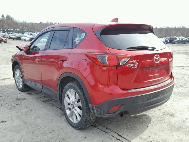 JM3KE4DY4E0424491 - 2014 MAZDA CX-5 GT RED photo 3