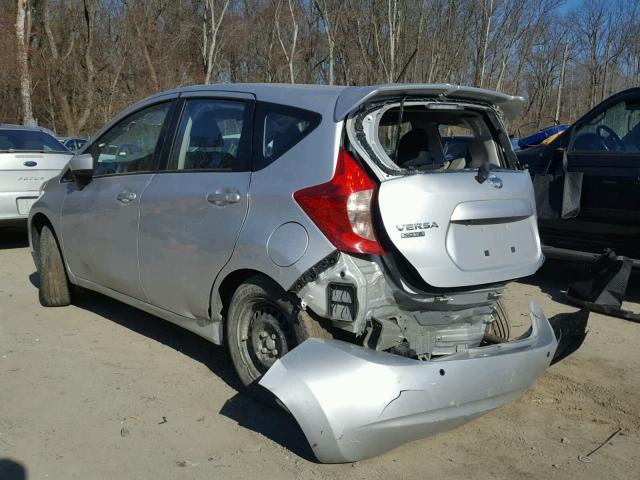 3N1CE2CP1GL367539 - 2016 NISSAN VERSA NOTE SILVER photo 3