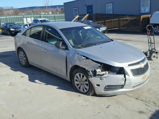 1G1PC5SH1B7176368 - 2011 CHEVROLET CRUZE LS SILVER photo 1