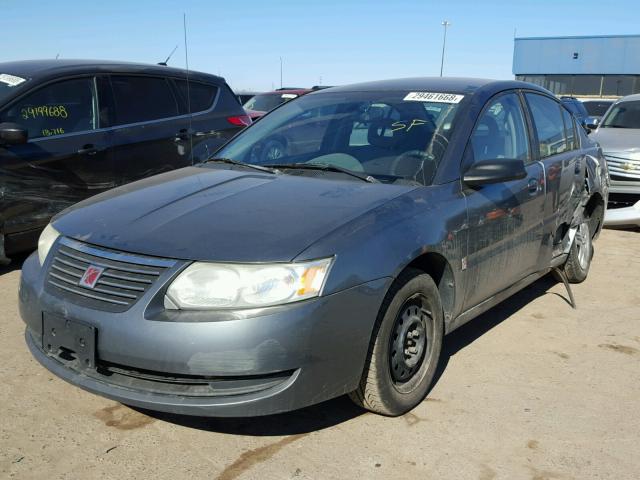 1G8AZ55F66Z109114 - 2006 SATURN ION LEVEL ნაცრისფერი ფოტო 2
