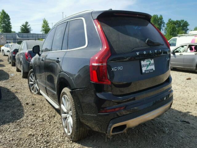 YV4A22PL5G1012639 - 2016 VOLVO XC90 T6 BLACK photo 3