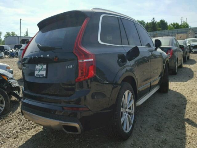 YV4A22PL5G1012639 - 2016 VOLVO XC90 T6 BLACK photo 4