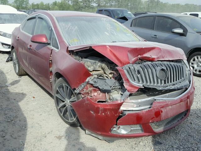 1G4PS5SK2C4151533 - 2012 BUICK VERANO RED photo 1