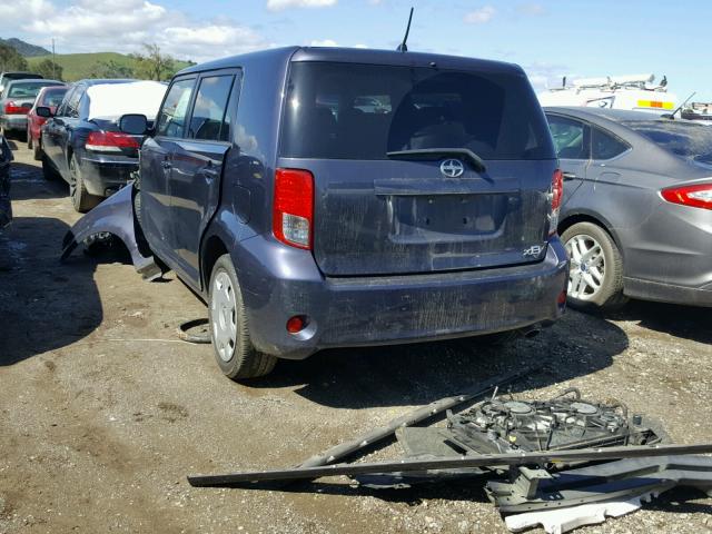 JTLZE4FE8B1122108 - 2011 TOYOTA SCION XB PURPLE photo 3