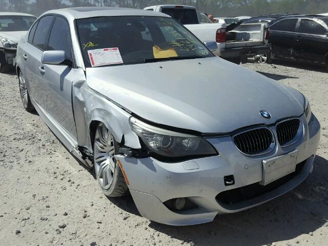 WBANW53528CT48950 - 2008 BMW 550 I SILVER photo 1
