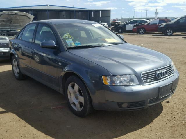 WAULC68E62A228859 - 2002 AUDI A4 1.8T QU CHARCOAL photo 1