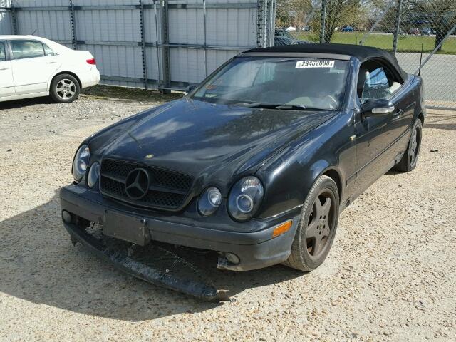 WDBLK70G2YT032003 - 2000 MERCEDES-BENZ CLK 430 BLACK photo 2