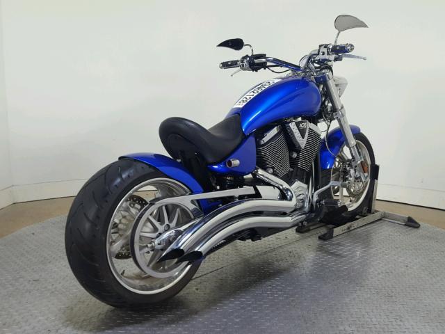 5VPHB36D293003116 - 2009 VICTORY MOTORCYCLES HAMMER BLUE photo 8