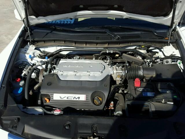 1HGCP3F89BA026392 - 2011 HONDA ACCORD EX- WHITE photo 7