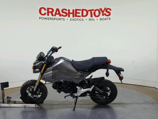 MLHJC7518J5004319 - 2018 HONDA GROM 125 GRAY photo 5