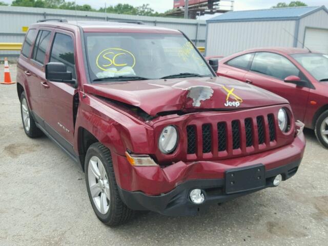 1C4NJPFA8CD684417 - 2012 JEEP PATRIOT LA RED photo 1