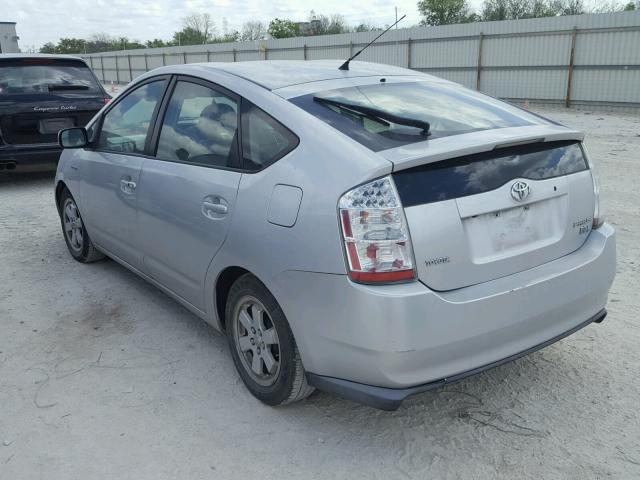 JTDKB20U283406745 - 2008 TOYOTA PRIUS SILVER photo 3