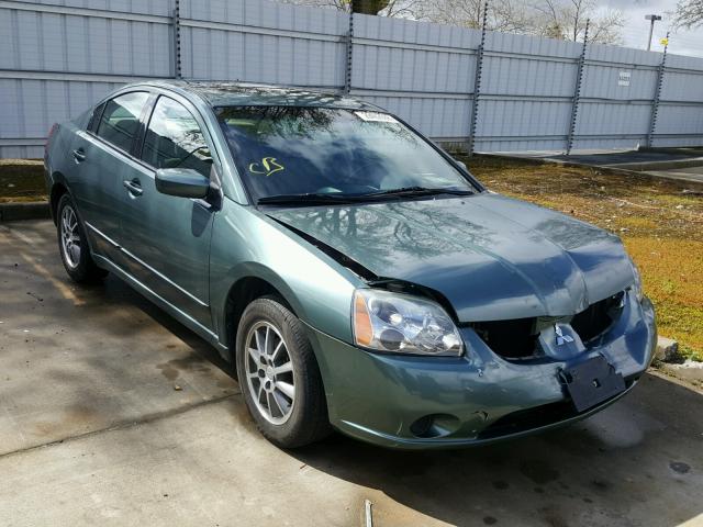 4A3AB46FX4E076378 - 2004 MITSUBISHI GALANT ES GREEN photo 1