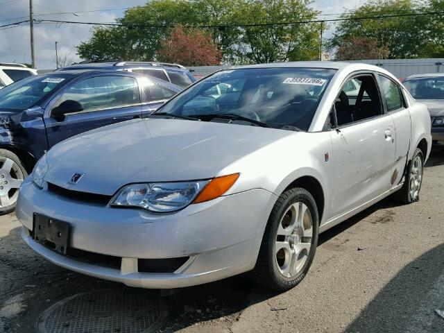 1G8AM12F84Z170280 - 2004 SATURN ION LEVEL SILVER photo 2