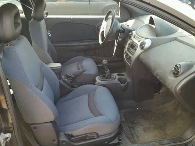 1G8AM12F84Z170280 - 2004 SATURN ION LEVEL SILVER photo 5