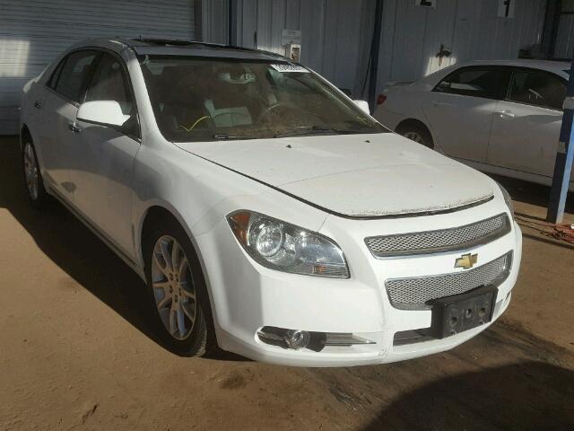 1G1ZE5E75BF376049 - 2011 CHEVROLET MALIBU LTZ WHITE photo 1