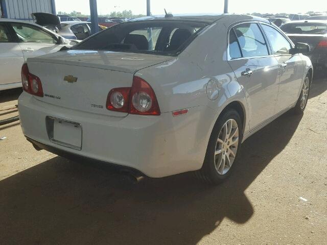 1G1ZE5E75BF376049 - 2011 CHEVROLET MALIBU LTZ 白色 照片 4