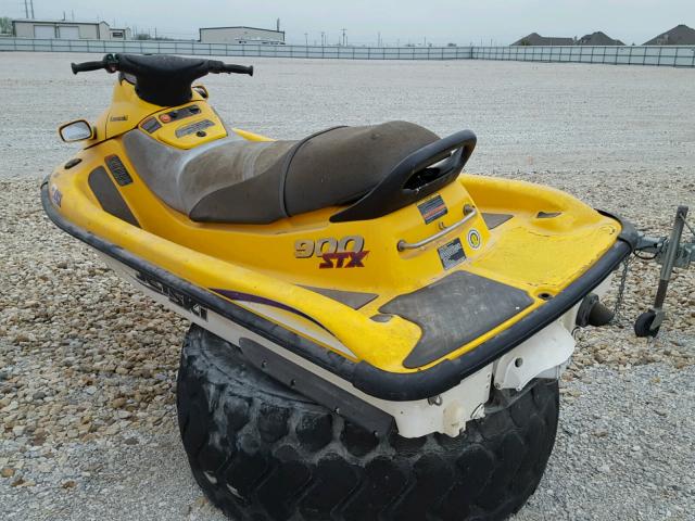 KAW207131900 - 2000 KAWASAKI JET SKI YELLOW photo 3