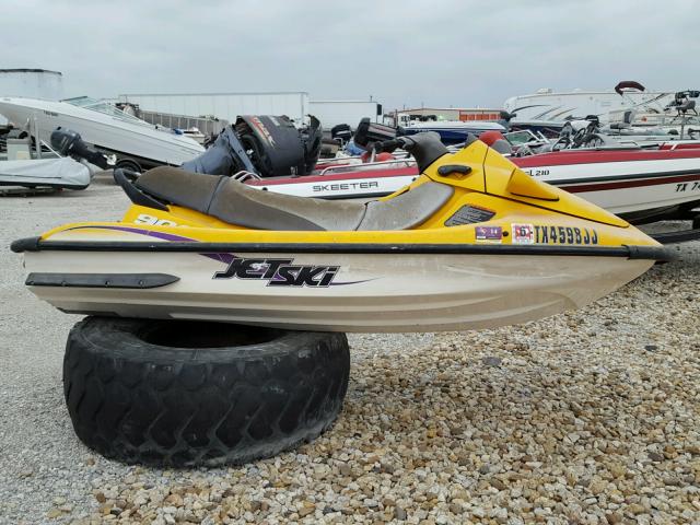 KAW207131900 - 2000 KAWASAKI JET SKI YELLOW photo 9