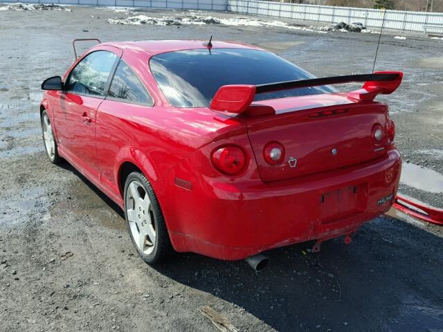 1G1AP14P467855760 - 2006 CHEVROLET COBALT SS RED photo 3