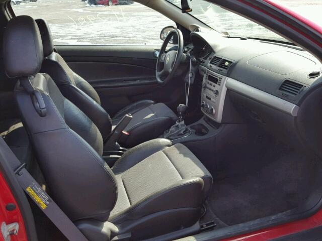 1G1AP14P467855760 - 2006 CHEVROLET COBALT SS RED photo 5