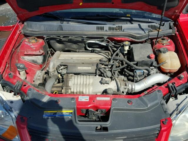 1G1AP14P467855760 - 2006 CHEVROLET COBALT SS RED photo 7