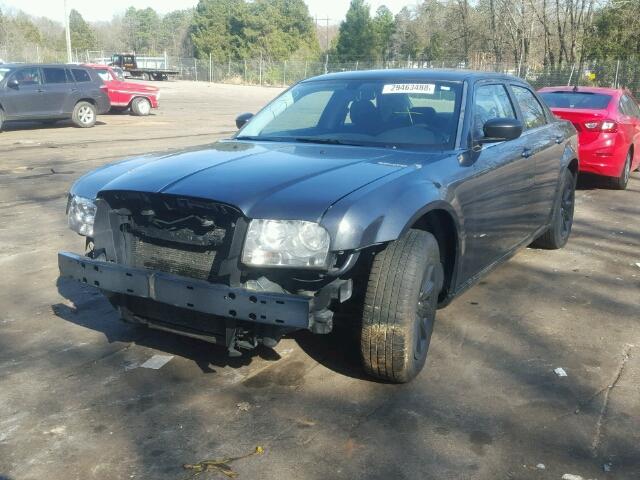 2C3KA43R98H329539 - 2008 CHRYSLER 300 LX BLUE photo 2