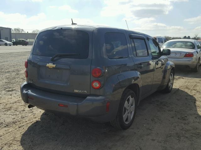 3GNCA13B89S594931 - 2009 CHEVROLET HHR LS 灰色 照片 4