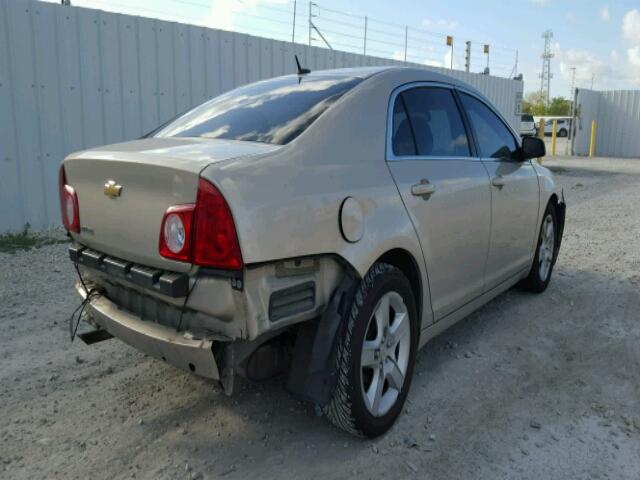 1G1ZB5E16BF119258 - 2011 CHEVROLET MALIBU LS BEIGE photo 4