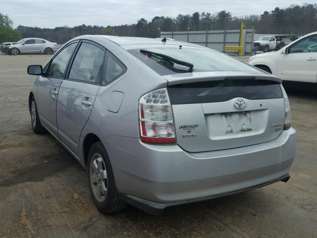 JTDKB20U583310320 - 2008 TOYOTA PRIUS SILVER photo 3