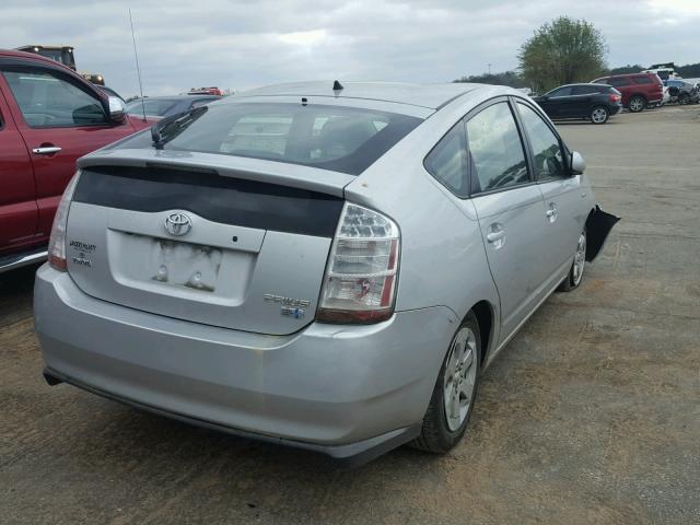 JTDKB20U583310320 - 2008 TOYOTA PRIUS SILVER photo 4