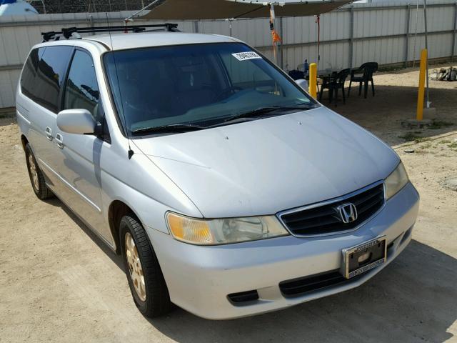 5FNRL18042B035282 - 2002 HONDA ODYSSEY EX SILVER photo 1