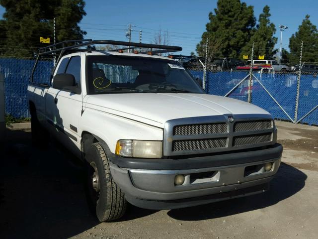 3B7KC23621G734907 - 2001 DODGE RAM 2500 WHITE photo 1