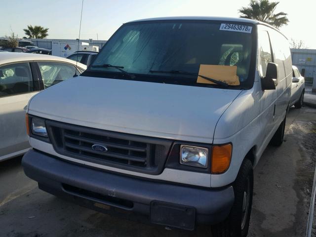 1FTRE14WX6HB35395 - 2006 FORD ECONOLINE WHITE photo 2