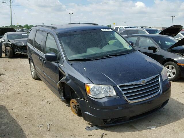 2A8HR54P88R799176 - 2008 CHRYSLER TOWN & COU BLUE photo 1