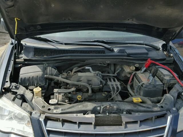 2A8HR54P88R799176 - 2008 CHRYSLER TOWN & COU BLUE photo 7