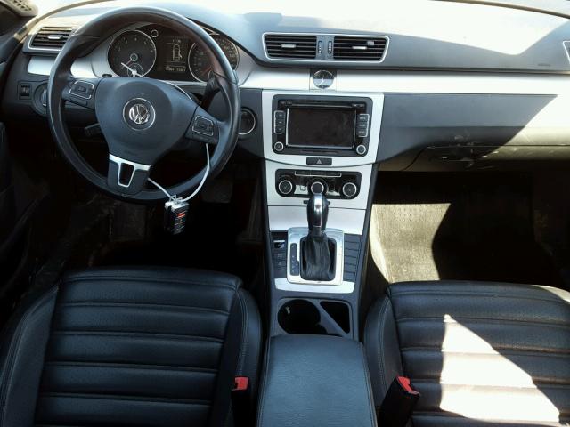 WVWMN7AN9CE533655 - 2012 VOLKSWAGEN CC SPORT WHITE photo 9