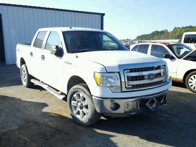 1FTFW1EFXDKE44475 - 2013 FORD F150 SUPER WHITE photo 1