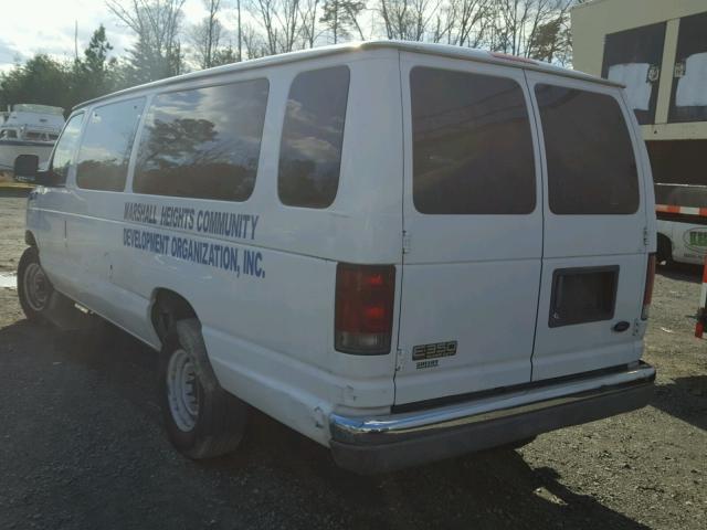 1FBSS31L74HA62102 - 2004 FORD ECONOLINE WHITE photo 3