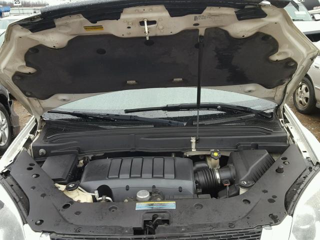 1GKEV23D69J208347 - 2009 GMC ACADIA SLT თეთრი ფოტო 7