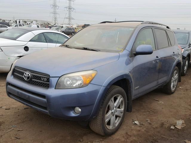 JTMBK32V566002491 - 2006 TOYOTA RAV4 SPORT BLUE photo 2