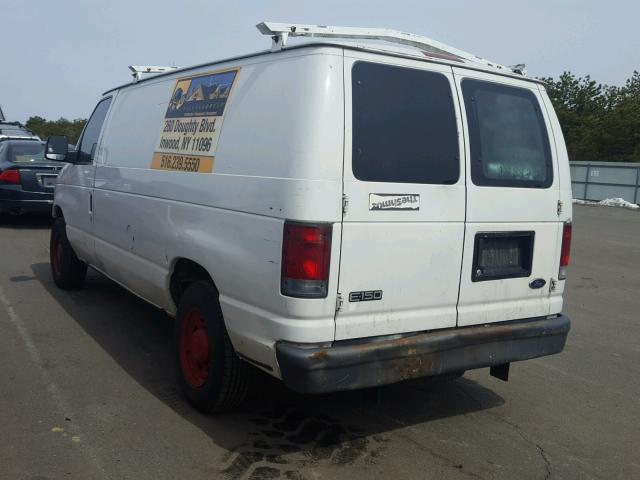 1FTRE14W15HA00482 - 2005 FORD ECONOLINE WHITE photo 3