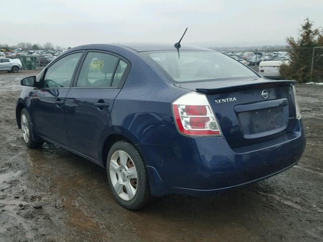 3N1AB61E89L682009 - 2009 NISSAN SENTRA 2.0 BLUE photo 3