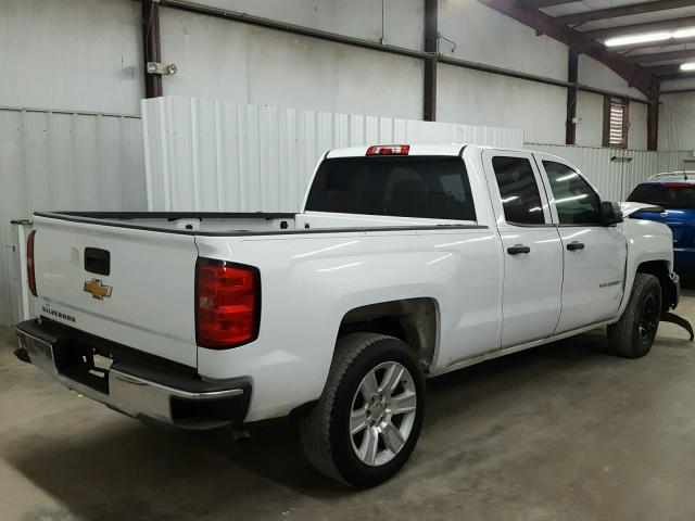 1GCRCPEH5EZ256322 - 2014 CHEVROLET SILVERADO WHITE photo 4