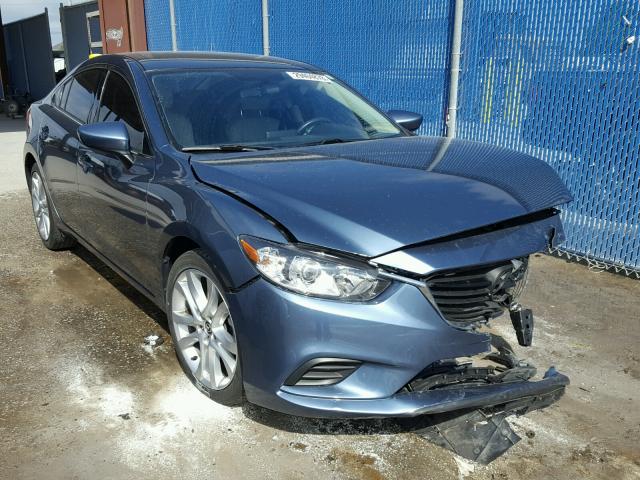 JM1GJ1V57G1463652 - 2016 MAZDA 6 TOURING BLUE photo 1