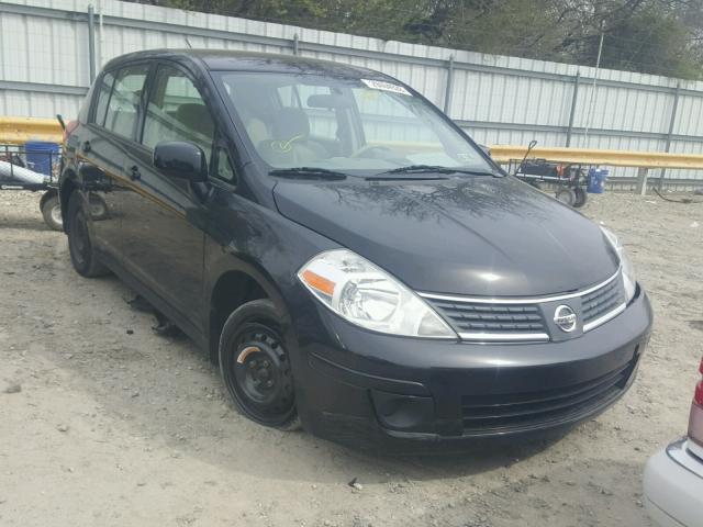 3N1BC13E49L397101 - 2009 NISSAN VERSA S BLACK photo 1