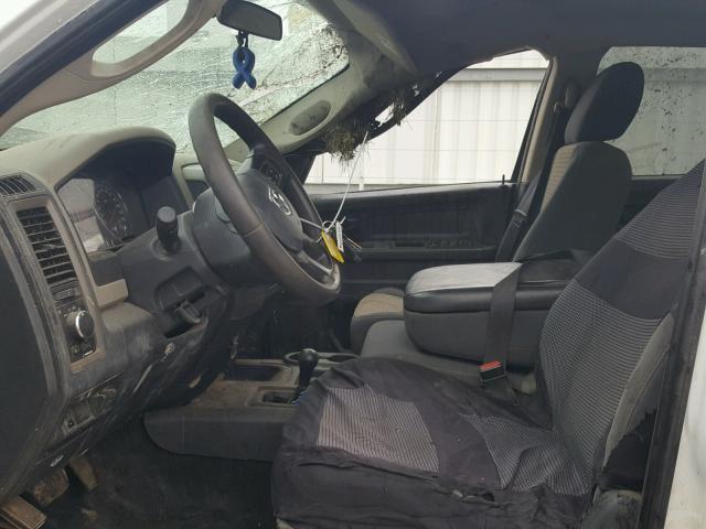 3C6UD5HL3CG119699 - 2012 DODGE RAM 2500 S WHITE photo 5