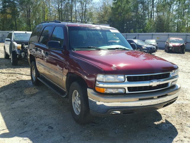 1GNEC13T8YJ133627 - 2000 CHEVROLET TAHOE C150 MAROON photo 1