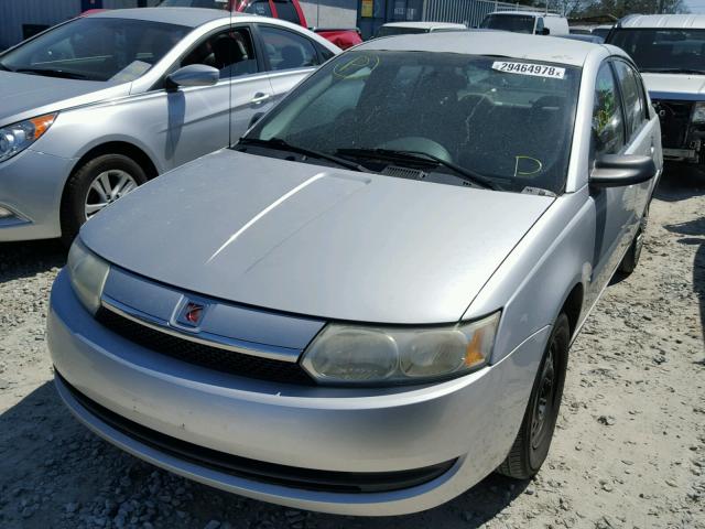 1G8AG52F94Z104738 - 2004 SATURN ION LEVEL SILVER photo 2