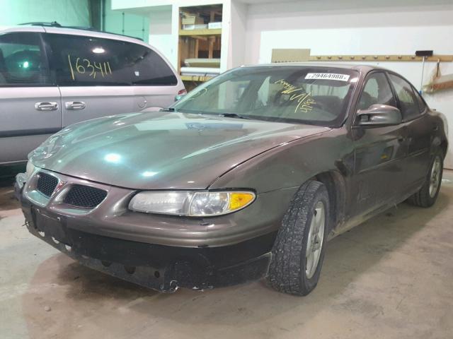 1G2WK52J82F194790 - 2002 PONTIAC GRAND PRIX BROWN photo 2